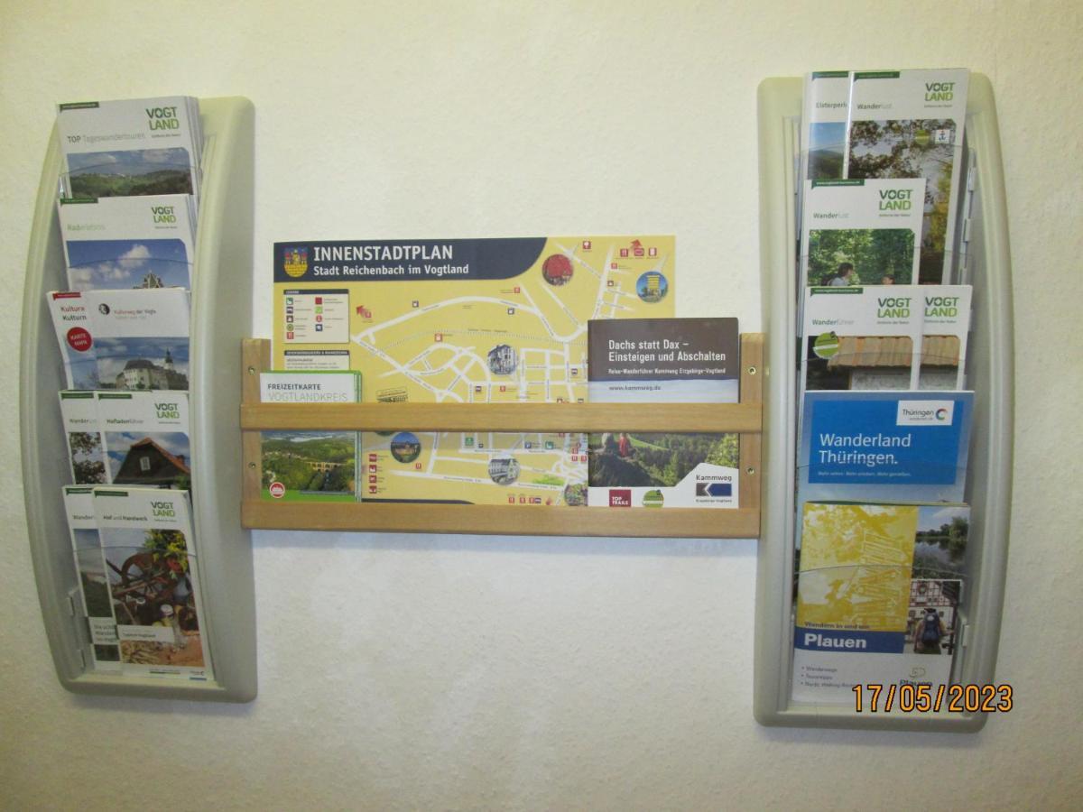 Zentrale-Ruhige Ferienwohnung Reichenbach im Vogtland Ngoại thất bức ảnh